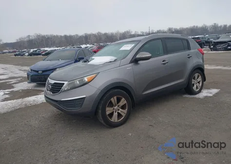 2012 Kia Sportage Lx из США, поврежденный, VIN KNDPBCA25C7281914